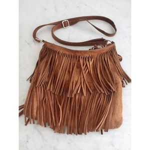 Classic Fringe Crossbody Bag